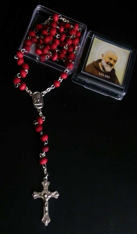 RA0001 - SCENTED ROSARY IN SQUARE BOX