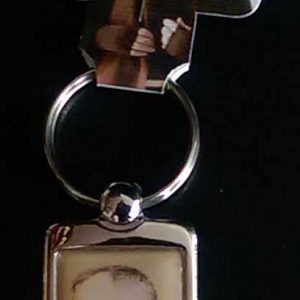 RA0023 - PADRE PIO METAL KEYCHAIN