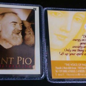 RA0029 - PADRE PIO RELIC - BADGE